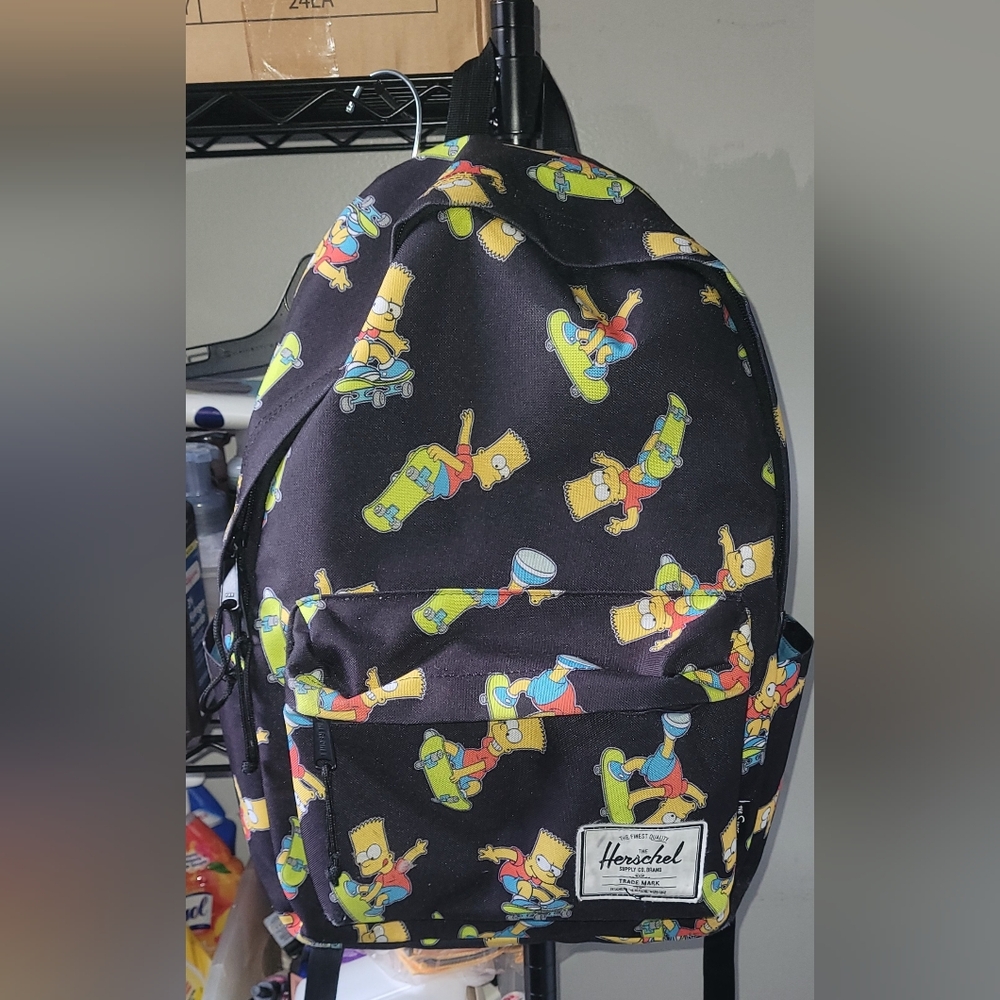 Herschel Supply Co. Backpack – Bart Simpson Skateboard Print